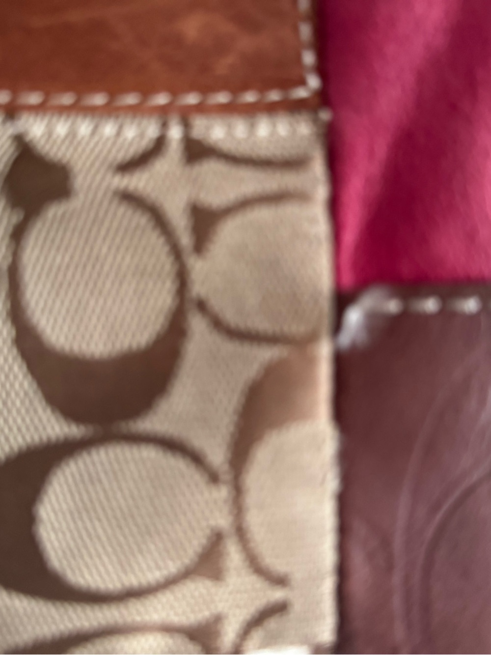 Coach holiday patchwork Tote Limited Edition 2006 - Picture 3 of 14